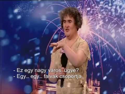 Susan Boyle - I dreamed a dream - magyar felirattal