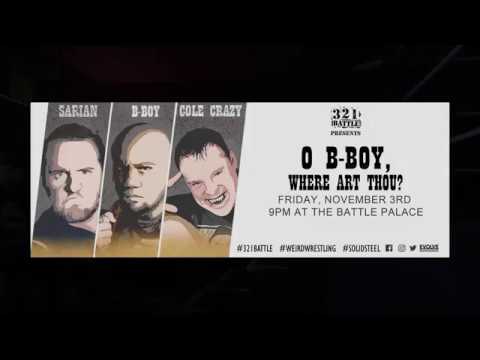 Pitfall Jones/Weekend Warrior/Romeo Ramirez/Cubby - 4-Way - 3-2-1 BATTLE! - 11/03/2017