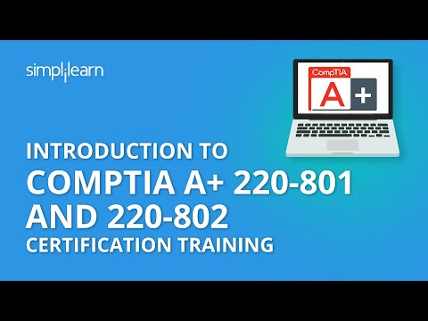 Introduction To CompTIA A+ 220-801 And 220-802 Certification ...