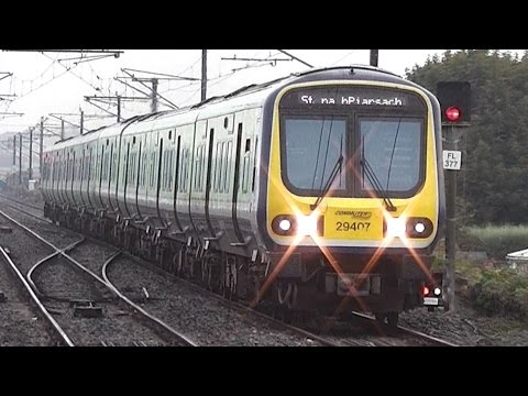 IE 29000 Class Commuter Train number 29407 - Malahide Station, Dublin