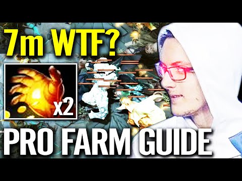 MIRACLE 7min 2x Midas! OMG Best Fast Farm Tactics - Learn From God Arc Warden Dota 2 Pro Carry Guide