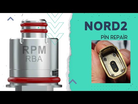 Smok Nord2 Pin repair / RPM RBA coil