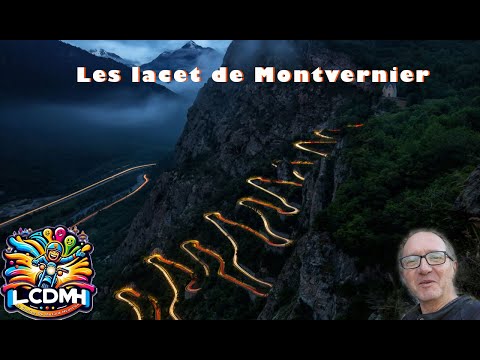 Balade moto dans la Maurienne pour aller voir Lacets de Montvernier.