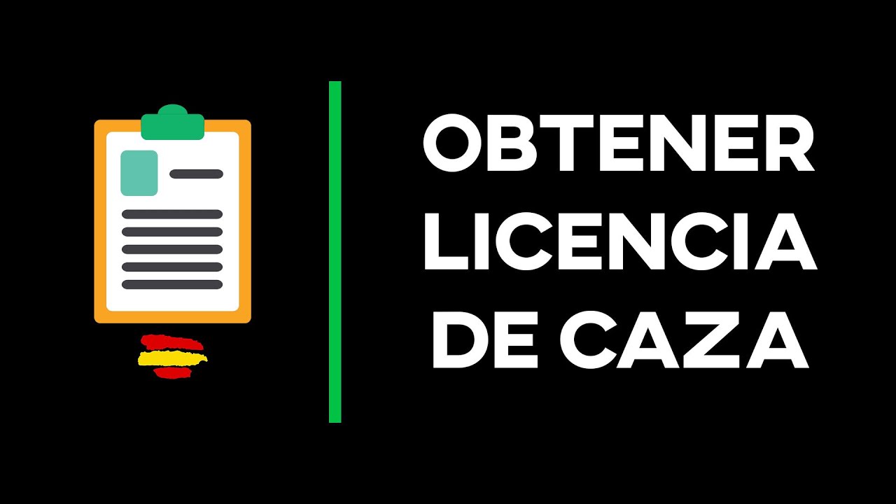 ✅COMO OBTENER LICENCIA de CAZA PASO a PASO || ESPAÑA 2021