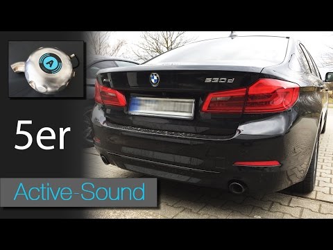 Der neue 5er BMW G30 530d Diesel mit Active Sound von insidePerformance