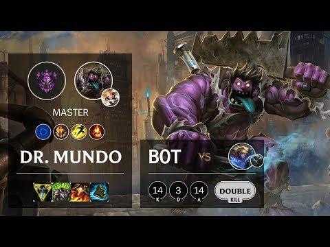 Dr. Mundo Bot vs Ezreal - EUW Master Patch 10.7