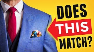 Match Tie & Pocket Square (PERFECTLY Every Time!) Ultimate Guide To Matching Ties & Handkerchiefs