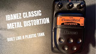 Video thumbnail for My 1st Guitar Pedal - Ibanez Classic Metal Distortion Soundtank CM5 Demo by Dan Sab