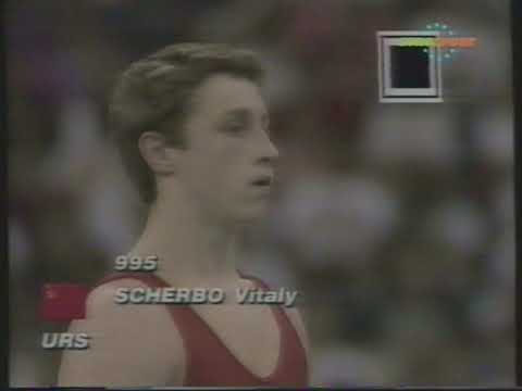 Vitaly Scherbo (URS) - Worlds 1991 - All Around - Floor Exercise