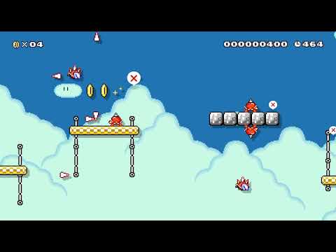 Cloud Top Cruise by vs_deluge 🍄 Super Mario Maker 2 ✹Switch✹ #bhx