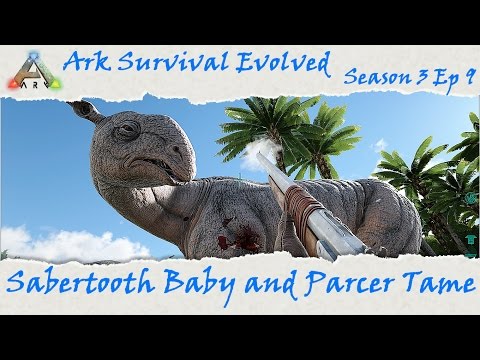 Ark Survival Evolved S3E9: Sabertooth Breeding!
