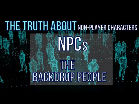 Truth about NPCs and Backdrop People - BANNED TIKTOK