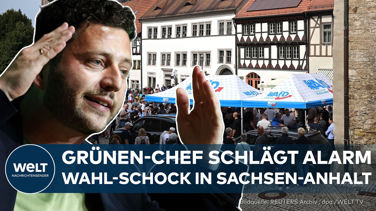 DEUTSCHLAND: Grünen-Chef Felix Banaszak warnt! „AfD könnte absolute Mehrheit holen!“