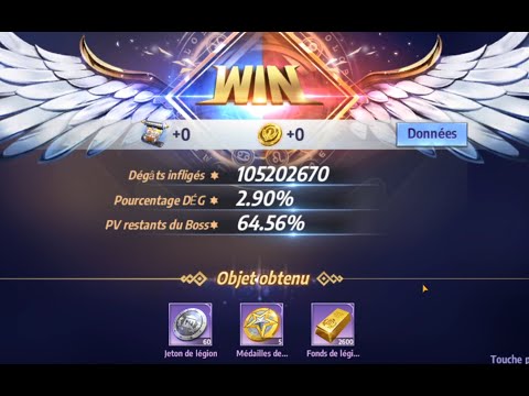 Boss Legion lvl 218 (Cerberus) ~300M (epic fail first run..) SSA KOTZ