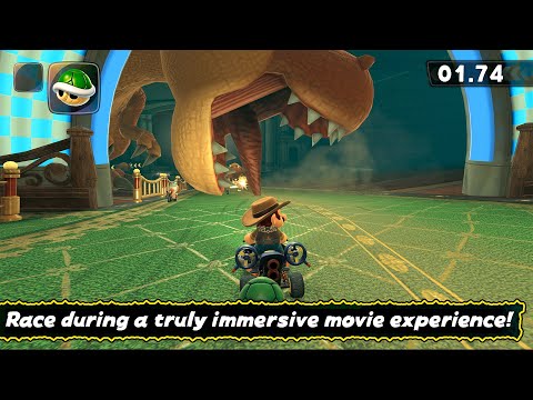 Mario Kart World - P-Switch Mission - Race During a Truly Immersive Movie Experience! #switch2