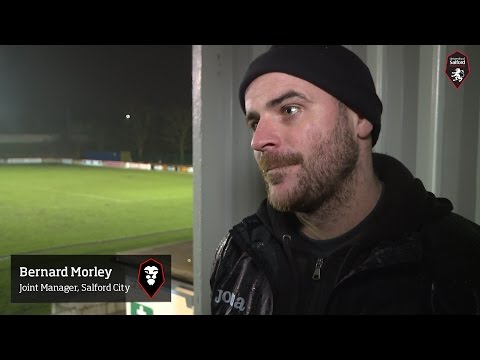 Salford City 7-0 Barwell - Bernard Morley post-match interview 02.01.16