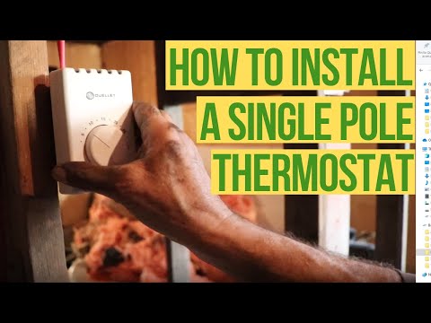 How To Install A  BASEBOARD HEATER THERMOSTAT