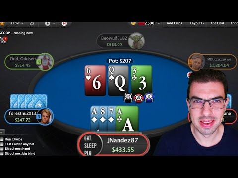 $500 Zoom Poker Play and Explain - The Great Game of Pot Limit Omaha