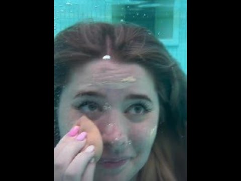 Paulas Unterwasser Foundation Challenge mit @silanmakeup  😂💧