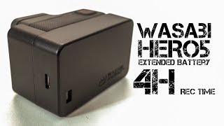 Wasabi Power Extended Battery for HERO5