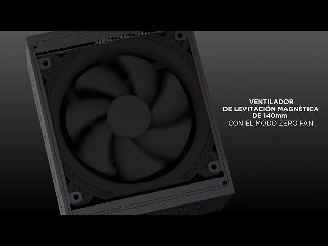 NZXT C1200 Gold ATX 3.1 PCIe 5.1 1200W 80 Plus Gold Modular Blanca video