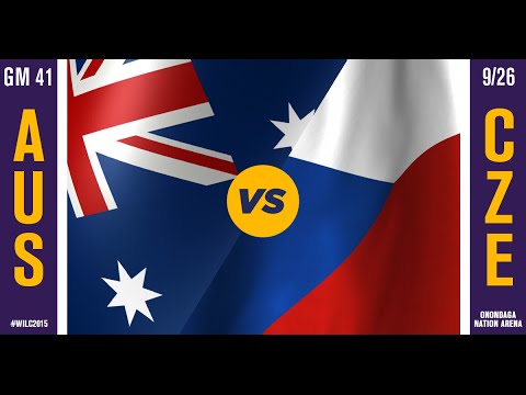WILC 2015: Game 41 - Australia vs. Czech Republic (7TH PLACE)