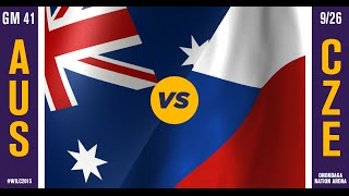 WILC 2015: Game 41 - Australia vs. Czech Republic (7TH PLACE)