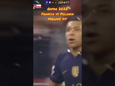 #shorts KYLIAN MBAPPÉ and GIROUD Scorers of FRANCE vs POLAND Qatar World Cup | Cuatro - JSR4 💙💜