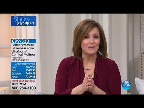 HSN | Perfect Pressure Mattress Anniversary 08.11.2017 - 10 AM