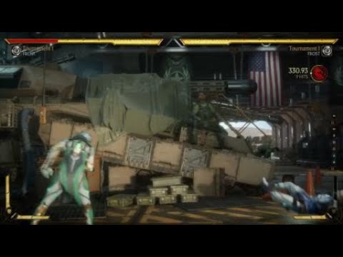 MK11 Frost double interactable combo