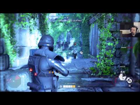 Star Wars Battlefront II Launch MP pt32 - Defending the Temple