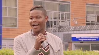 Donel from 'The Voice' visits UHS on Open Day 2018