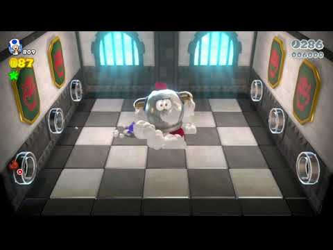 Super Mario 3D World [Switch] 6-A Speedrun - Time: 22 (Tied WR)