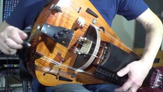 Hurdy-gurdy solo. Andrey Vinogradov playing Razvrastanata/Devoiko Mari Hubava