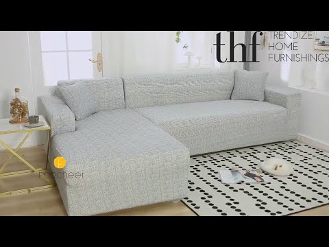 Trendize - Stretchable Elastic Sofa Cover|L Shape Sectional Sofa Covers|Wakefit Napper Sofa Covers