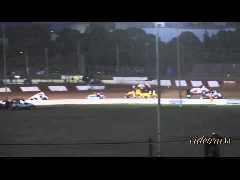 Valvoline Raceway Sam Louttit Huge Wingless Roll 03-01-14