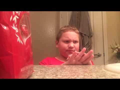 Taste testing lindor chocolate (yum warning)
