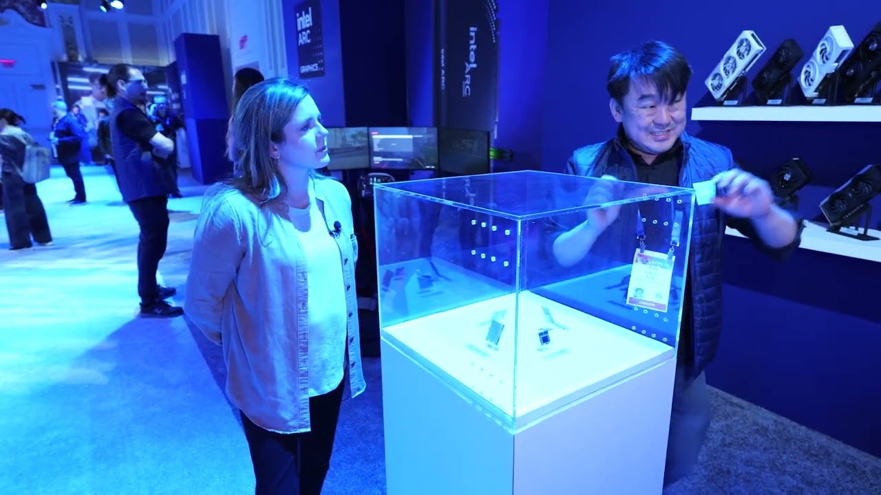 3 Minutes at Intel's CES 2025 Technology Showcase