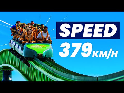 Top 10 FASTEST Roller Coasters in the WORLD (2024)