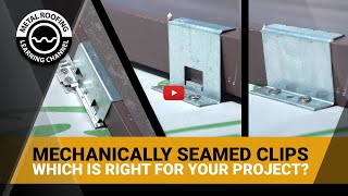 Download lagu Standing Seam Clips For Mechanically Seamed Roofing - Which Is Right For Your Job? mp3 Download lagu Standing Seam Clips For Mechanically Seamed Roofing - Which Is Right For Your Job? mp3