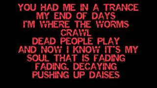 Escape the Fate - Zombie dance with Lyrics (HD/HQ)