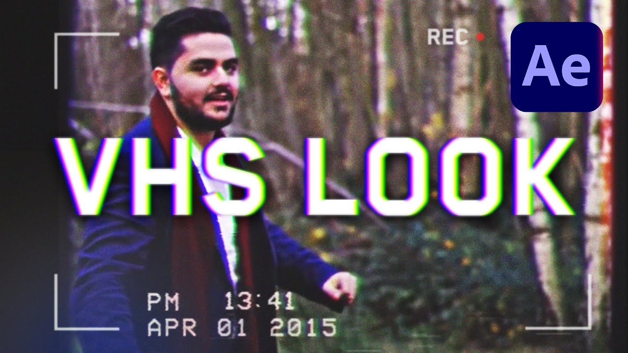 How To Create The Old VHS Video Look Overlay in After Effects