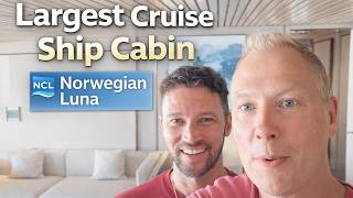 Haven Premier Owner’s Suite, Norwegian Luna | Largest Cruise Ship Cabin We’ve Ever Seen?