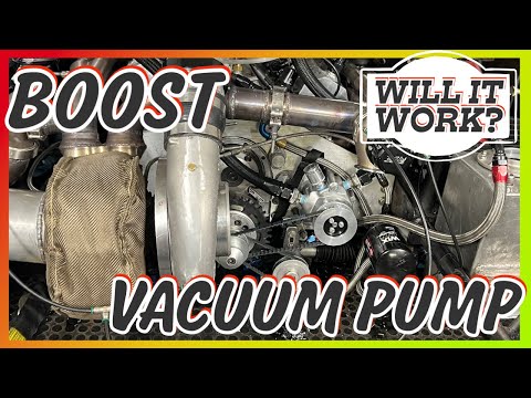 Boost and Vacuum Pumps, Will it work?