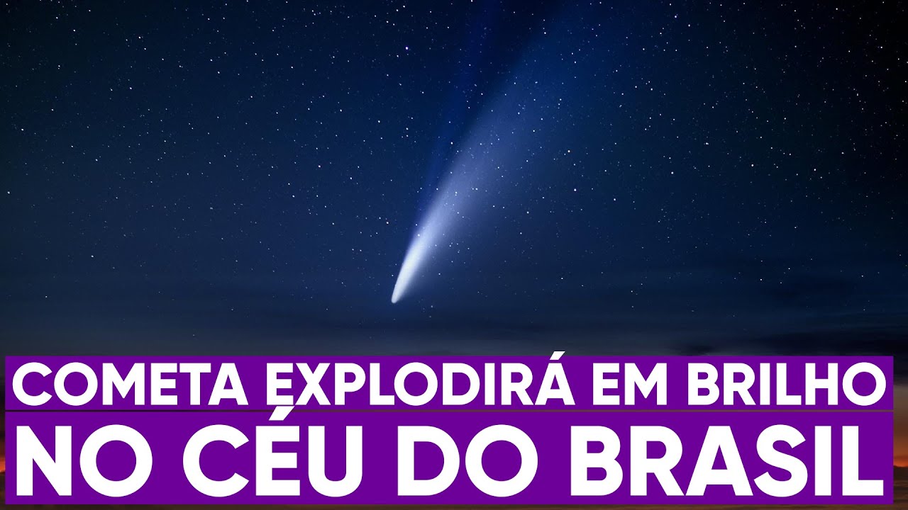 Novo cometa pode explodir no céu do Brasil