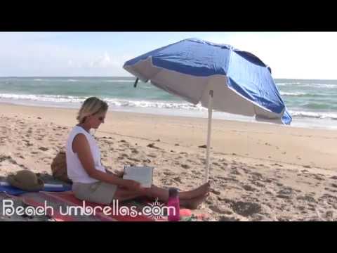 small portable beach umbrella