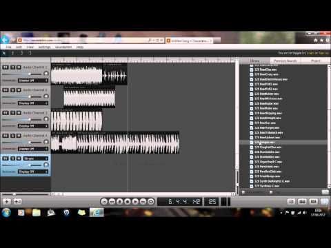 How to create dance music online : Soundation so easy to use