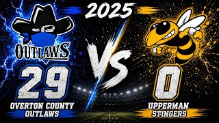 Outlaws 29 Upperman 0 - Seniors 2025