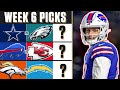 NFL Week 6 Betting Preview: EXPERT Picks for Chiefs-Bills REMATCH + MORE | CBS Sports HQ