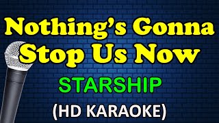 Download lagu NOTHING'S GONNA STOP US NOW - Starship (HD Karaoke) mp3
